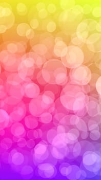 pastel colors bokeh background. Vertical image.Abstract circular bokeh background. Soft light defocused spots.