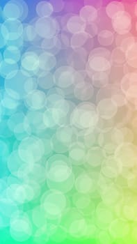 pastel colors bokeh background. Vertical image.Abstract circular bokeh background. Soft light defocused spots.