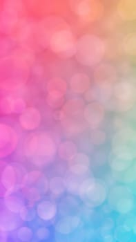 pastel colors bokeh background. Vertical image.Abstract circular bokeh background. Soft light defocused spots.