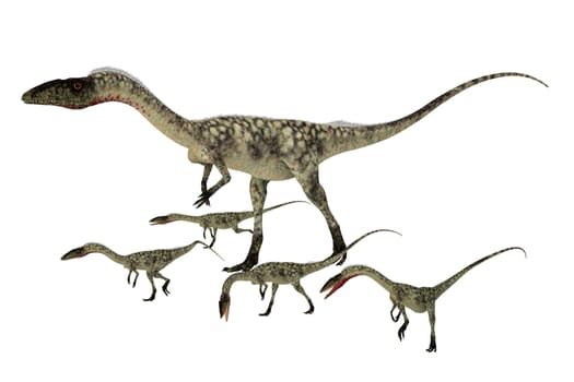 Coelophysis was a bipedal predatory dinosaur that lived during the Triassic Period of North America.