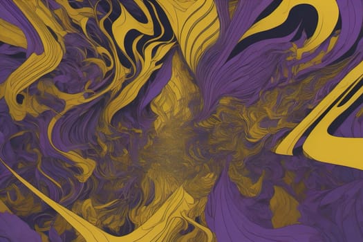 Abstract fractal art background for creative design. generative ai