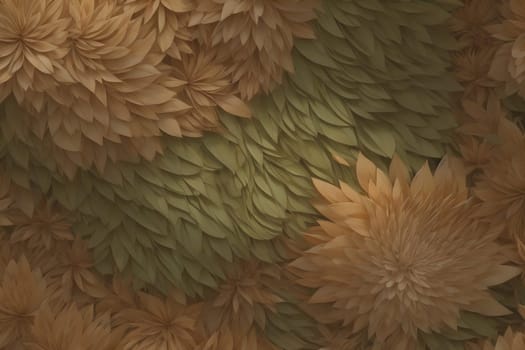 Abstract fractal art background for creative design. generative ai