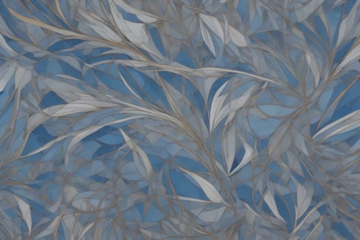 Abstract fractal art background for creative design. generative ai