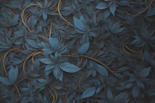 Abstract fractal art background for creative design. generative ai