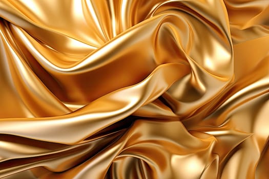 Gold background or texture and gradients shadow. AI Generative