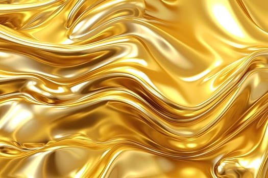 Gold background or texture and gradients shadow. AI Generative