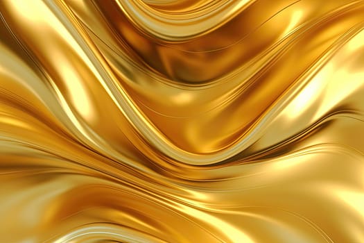 Gold background or texture and gradients shadow. AI Generative