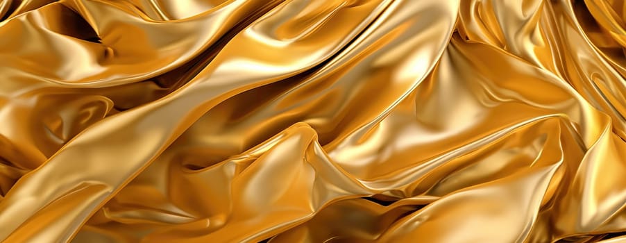 Gold background or texture and gradients shadow. AI Generative