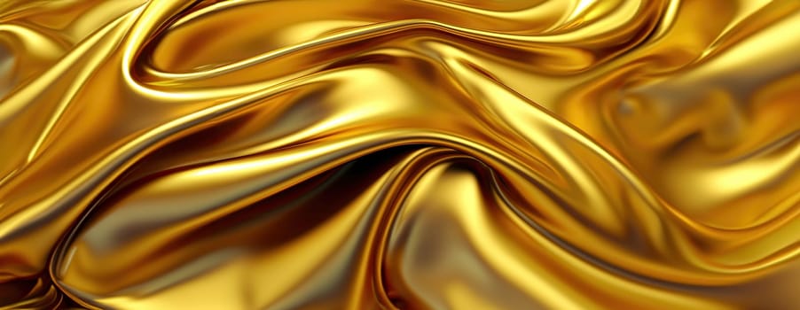 Gold background or texture and gradients shadow. AI Generative