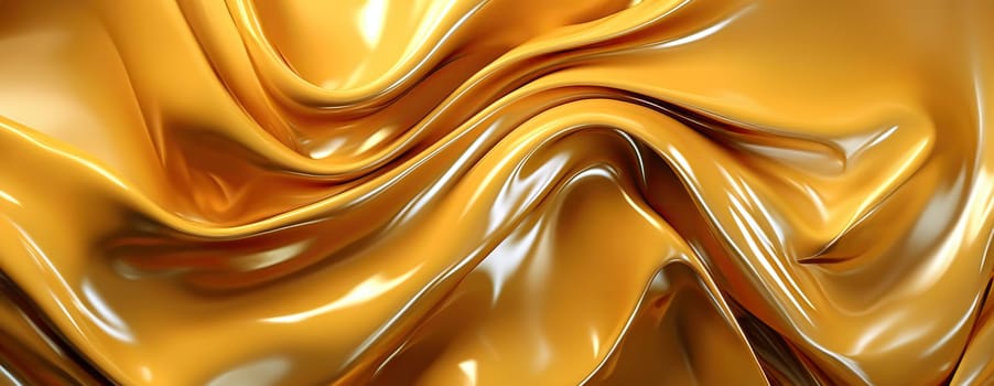 Gold background or texture and gradients shadow. AI Generative