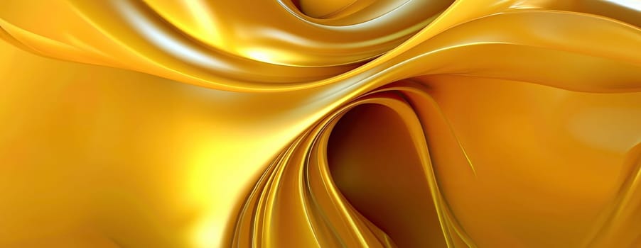 Gold background or texture and gradients shadow. AI Generative