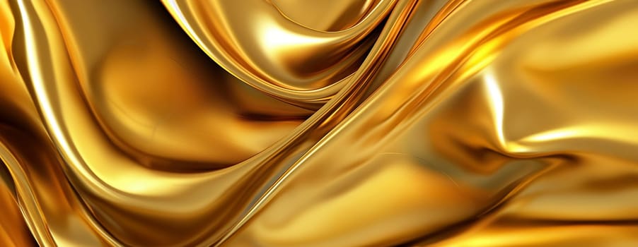 Gold background or texture and gradients shadow. AI Generative