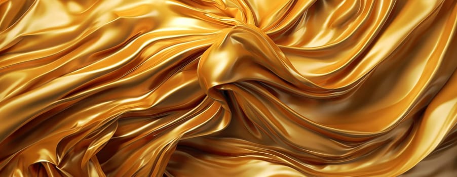 Gold background or texture and gradients shadow. AI Generative