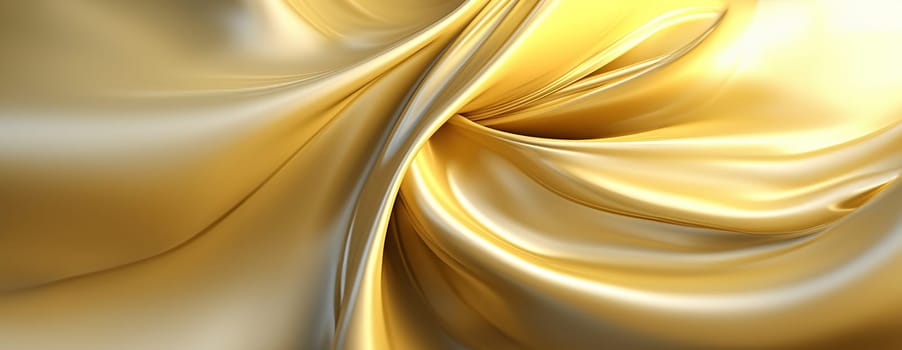 Gold background or texture and gradients shadow. AI Generative