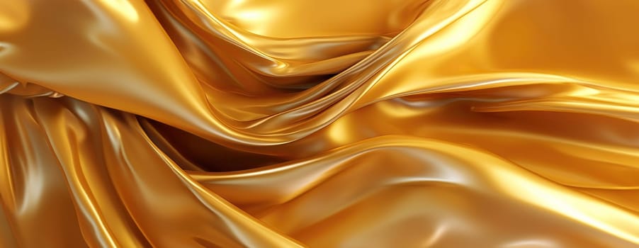 Gold background or texture and gradients shadow. AI Generative