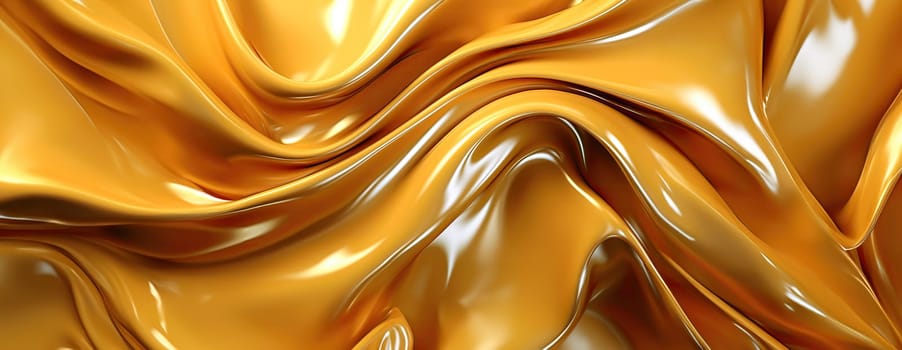 Gold background or texture and gradients shadow. AI Generative