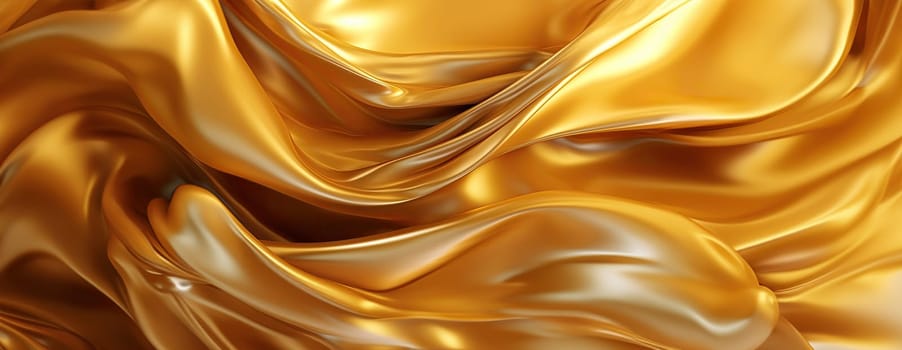 Gold background or texture and gradients shadow. AI Generative