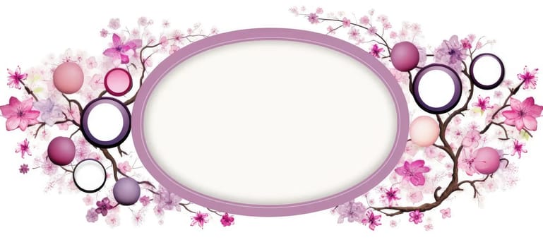 This nice family tree collage card is made in purple and pink tones. Inside the card are oval circles with a white background, specially designed for you to insert photos of your beloved family and make it a kind of work of art