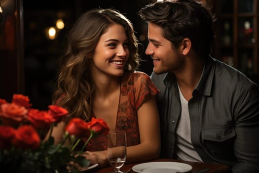 A woman creates a sweet ritual while hosting a romantic dinner for her husband on Valentine's Day. She takes care of every detail to create an atmosphere of love, passion and sweetness