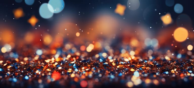 Abstract Bokeh Burst: A colorful and vibrant background texture with soft, out-of-focus circles of various vibrant colors. Perfect for designers and artists who want a dynamic and eye-catching background.