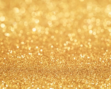 gold bokeh light background macro close up