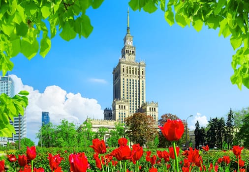 Palace of Culture and Science in Warsaw