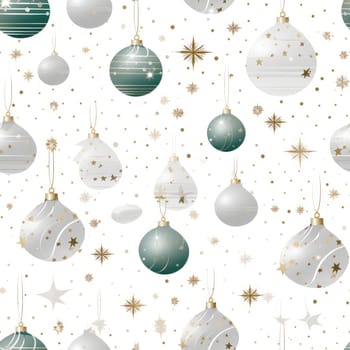 Christmas decorative seamless background. Template for fabric, wrapping paper, web, etc.