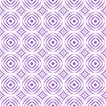 Chevron watercolor pattern. Purple lovely boho chic summer design. Textile ready ecstatic print, swimwear fabric, wallpaper, wrapping. Green geometric chevron watercolor border.