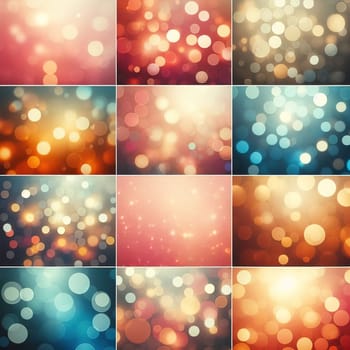 High aperture lens blur (bokeh). High quality illustration