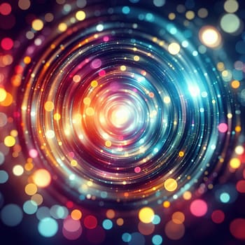 High aperture lens blur (bokeh). High quality illustration