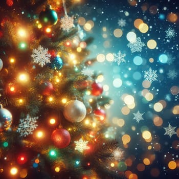 High aperture lens blur (bokeh). High quality illustration