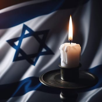 Illustration on the theme International Holocaust Remembrance Day. Genarative AI. High quality photo