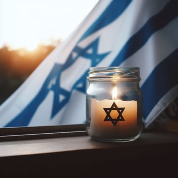 Illustration on the theme International Holocaust Remembrance Day. Genarative AI. High quality photo