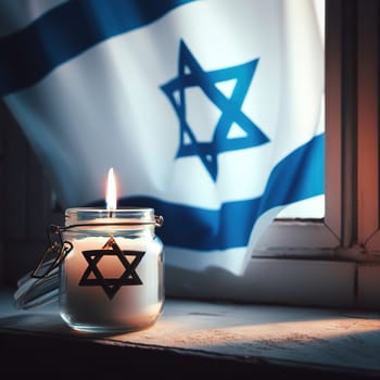 Illustration on the theme International Holocaust Remembrance Day. Genarative AI. High quality photo