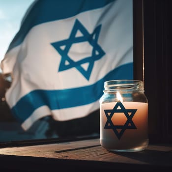 Illustration on the theme International Holocaust Remembrance Day. Genarative AI. High quality photo