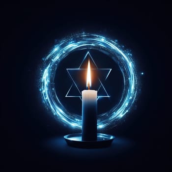 Illustration on the theme International Holocaust Remembrance Day. Genarative AI. High quality photo