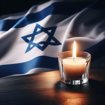 Illustration on the theme International Holocaust Remembrance Day. Genarative AI. High quality photo