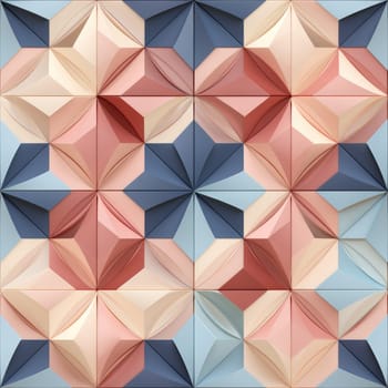 Seamlees background of geometric pattern, symmetry, wall, modern minimal style.