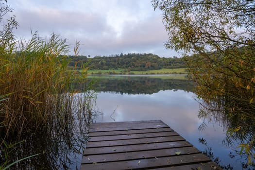 Panoramic image of landscape within the Vulkan Eifel, Rhineland-Palatinate, Germany