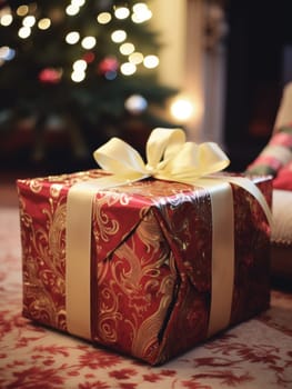 Christmas boxes full of gifts. Christmas and New Year's illustration.