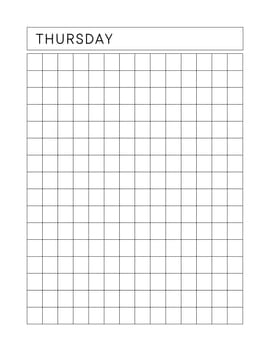 Modern minimalistic Weekly planner page. Notebook pages for notes and goals. planner page template. Modern Business organizer.