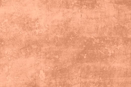 Peach Fuzz toned colour grunge decorative wall background. Art rough stylized texture banner trendy color 2024. Grunge Peach Fuzz color texture. High quality photo