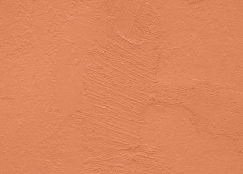 Peach Fuzz toned colour grunge decorative wall background. Art rough stylized texture banner trendy color 2024. Grunge Peach Fuzz color texture. High quality photo