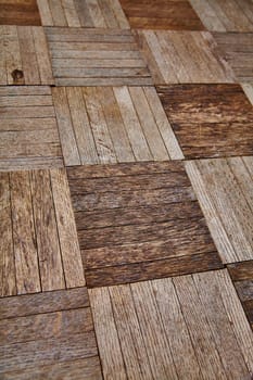 Rustic and timeless wooden floor with rich textures and natural color variation, perfect for interior design, architecture, and graphic design projects.
