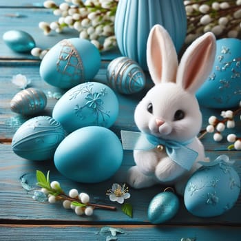 Illustration on the theme of Easter holiday. High quality illustration