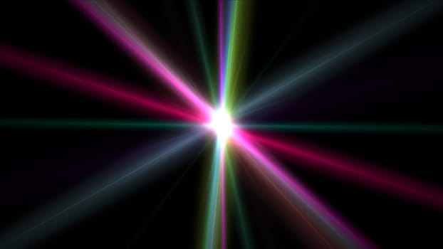 light effect abstract star burst flash laser beam illustration