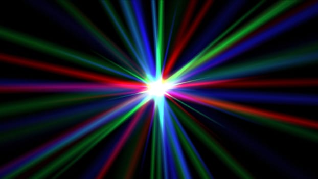 light effect abstract star burst flash laser beam ray illustration