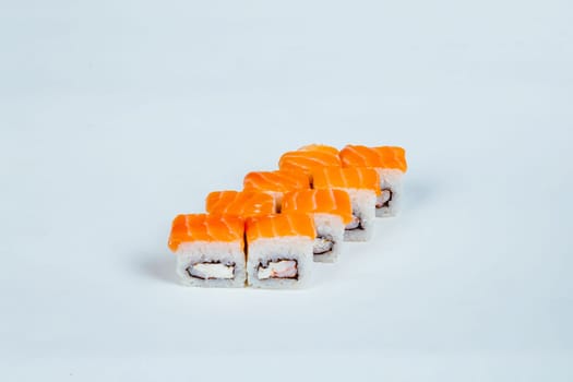 Sushi rolls Japanese food restaurant fish rice 1
