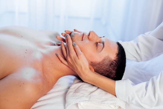 male masseur doing Massage Spa health 1