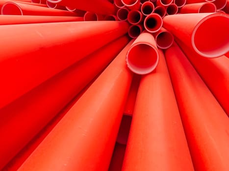 lots of gostral red water pipes background